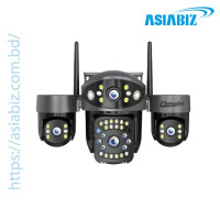 Champion 3 Lens Outdoor WiFi IP Camera
